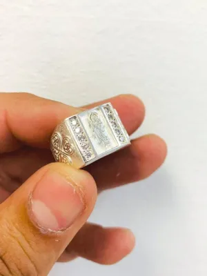 925 Sterling Silver San Judas Ring For Mens Womens Catholics Jewelry / Anillos de San Judas Plata Pura Para Hombre y Mujer / Saint Jude Ring