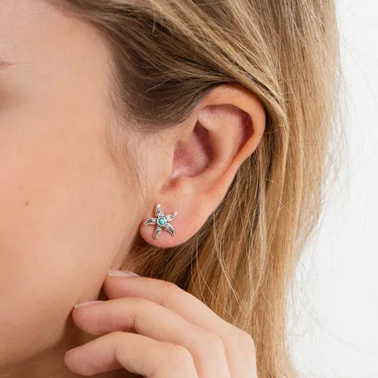 Aretes Estrellas de Mar Étnicos
