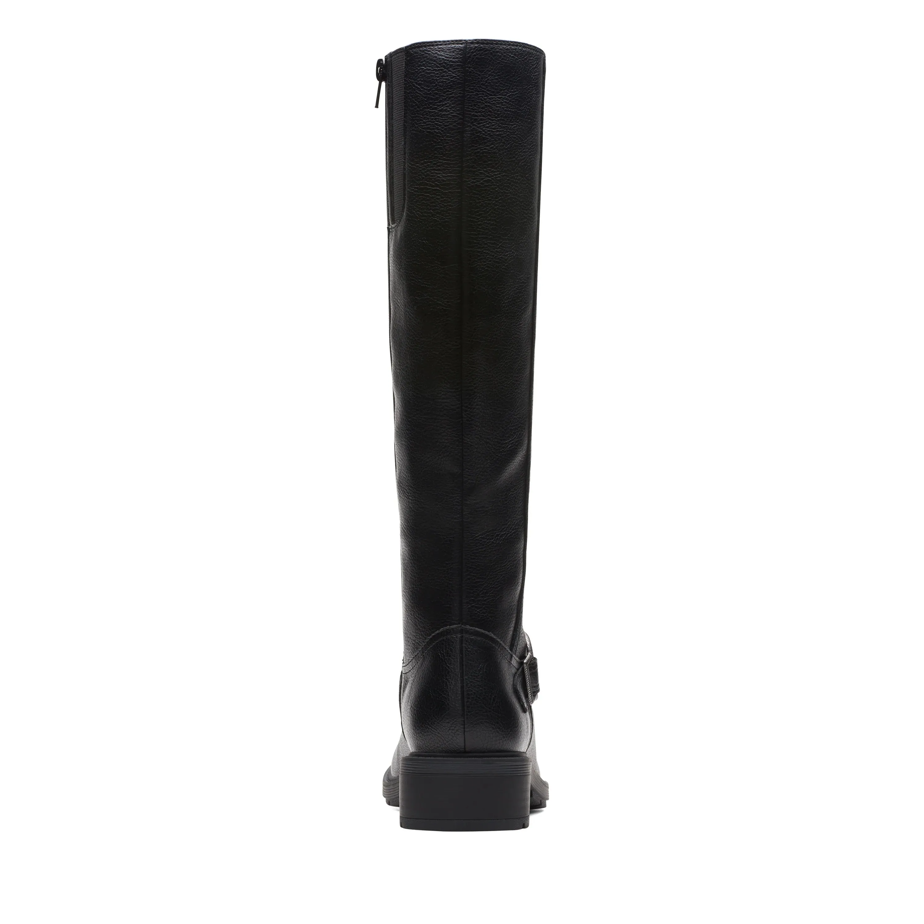 CLARKS | BOTAS MUJER | HEARTH RAE BLACK LEATHER | NEGRO