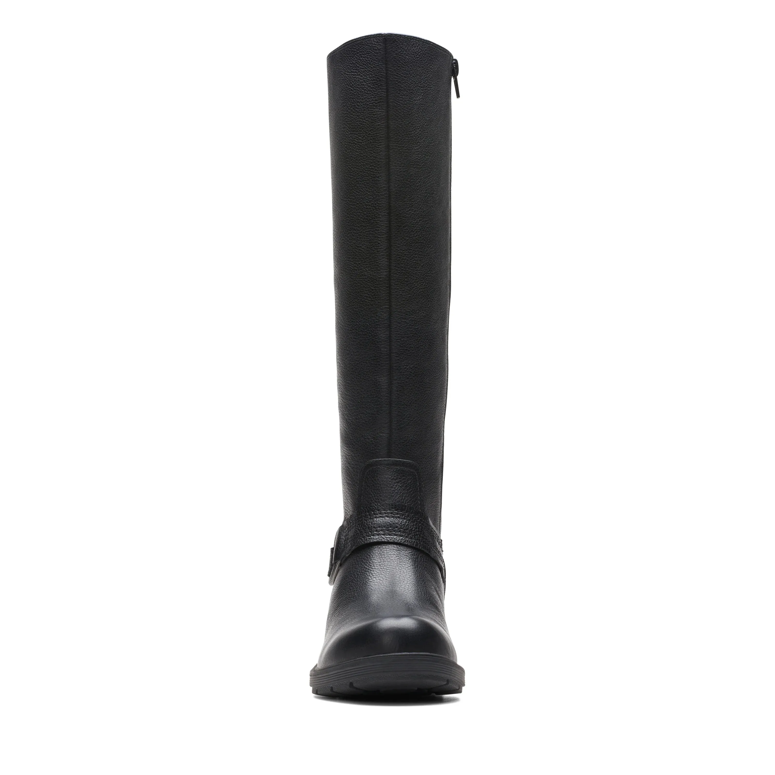 CLARKS | BOTAS MUJER | HEARTH RAE BLACK LEATHER | NEGRO