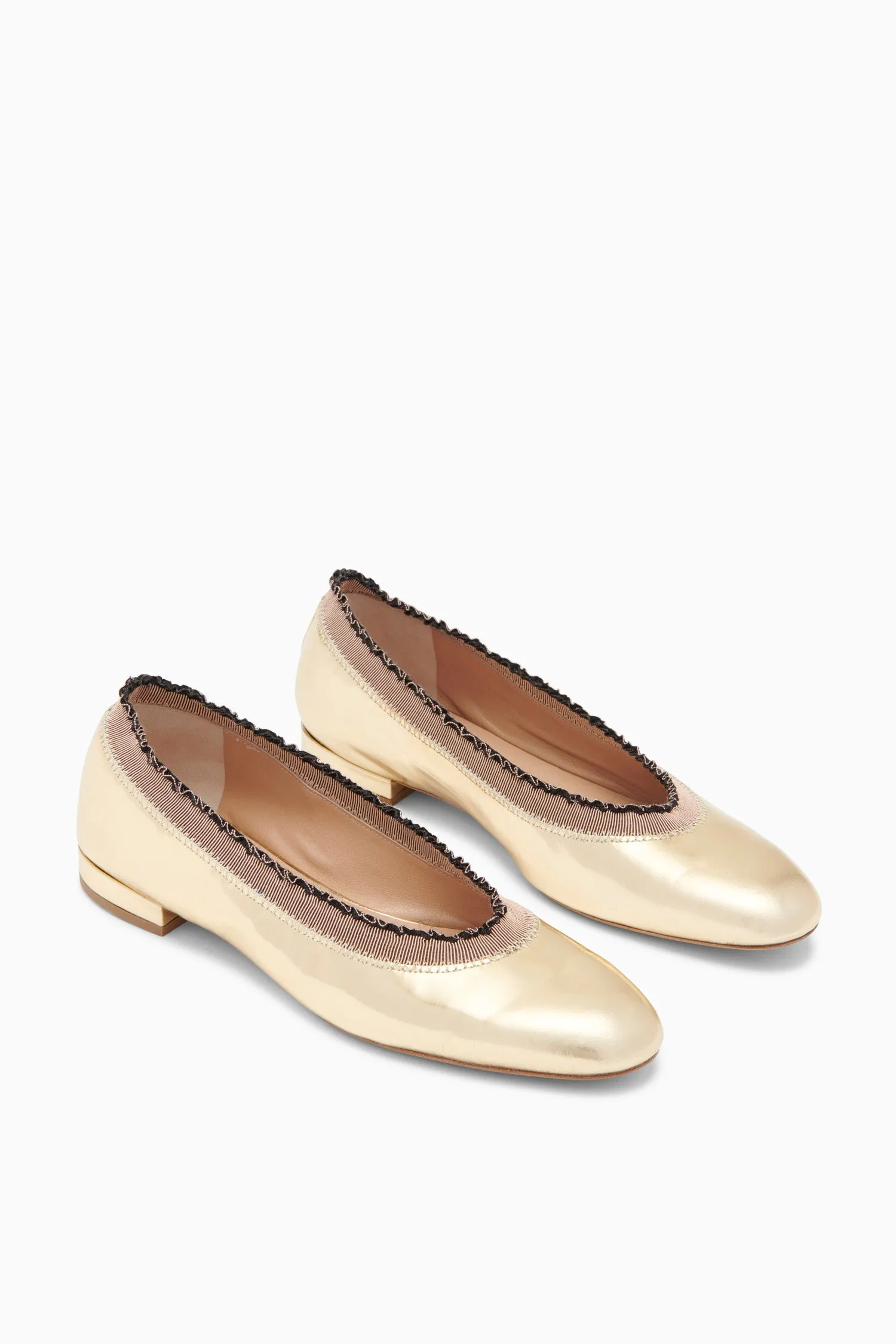 Elise Ruffle Ballet - Platino