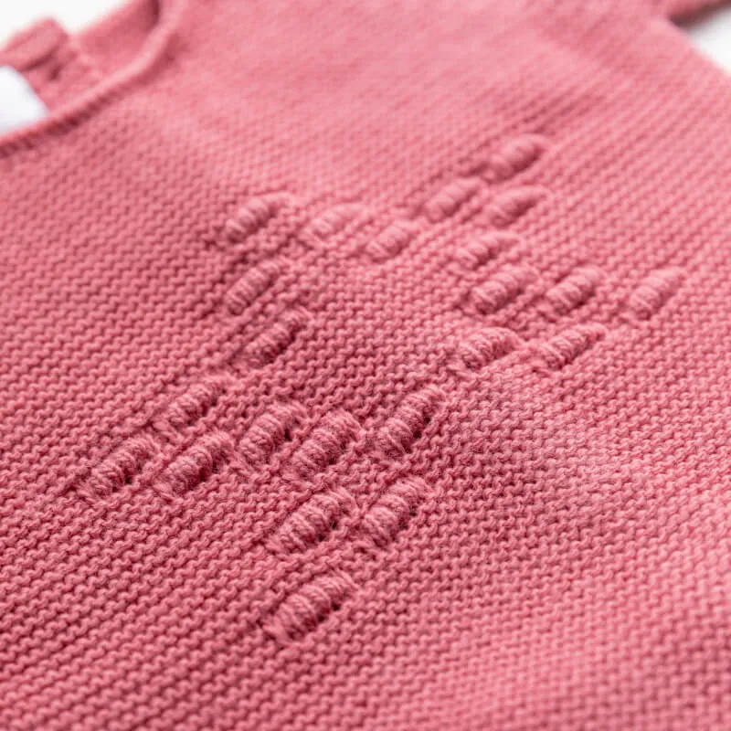 Little Star Three Piece Knitted Outfit for Newborns – 100% Organic Cotton (Available in 4 Colors)