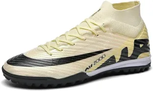 Men's Womens Soccer Shoes Football Cleats High-Tops Lace-Up Non-Slip Spikes Outdoor AG/FG Baseball Lacrosse Rugby Combat Boots