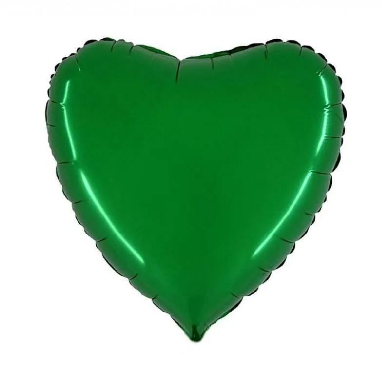 Mylar Cuore 18” Solid Color Grabo