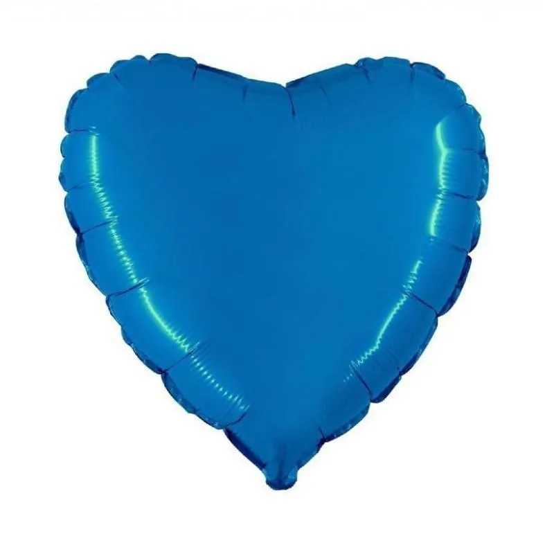 Mylar Cuore 18” Solid Color Grabo
