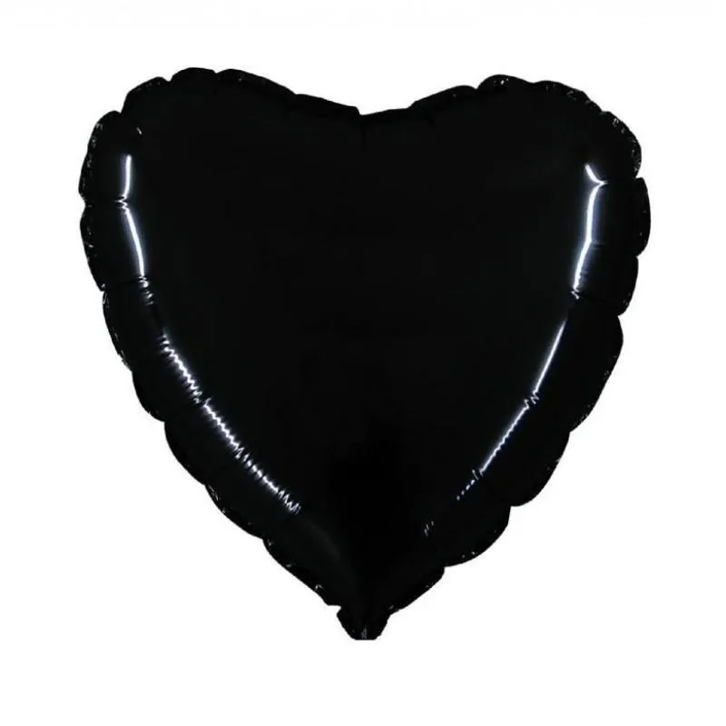 Mylar Cuore 18” Solid Color Grabo