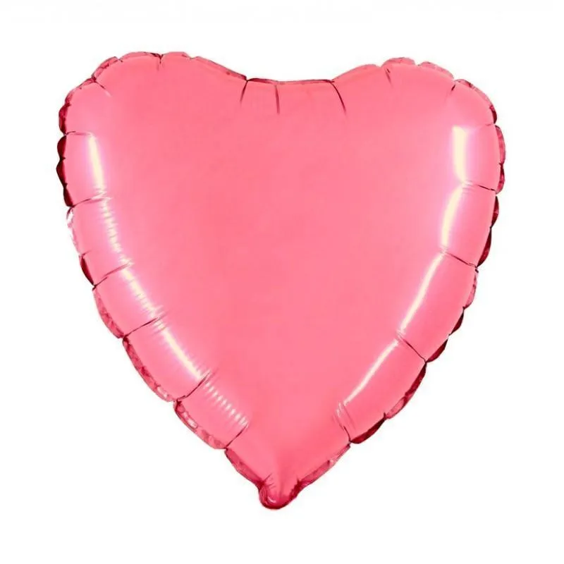 Mylar Cuore 18” Solid Color Grabo