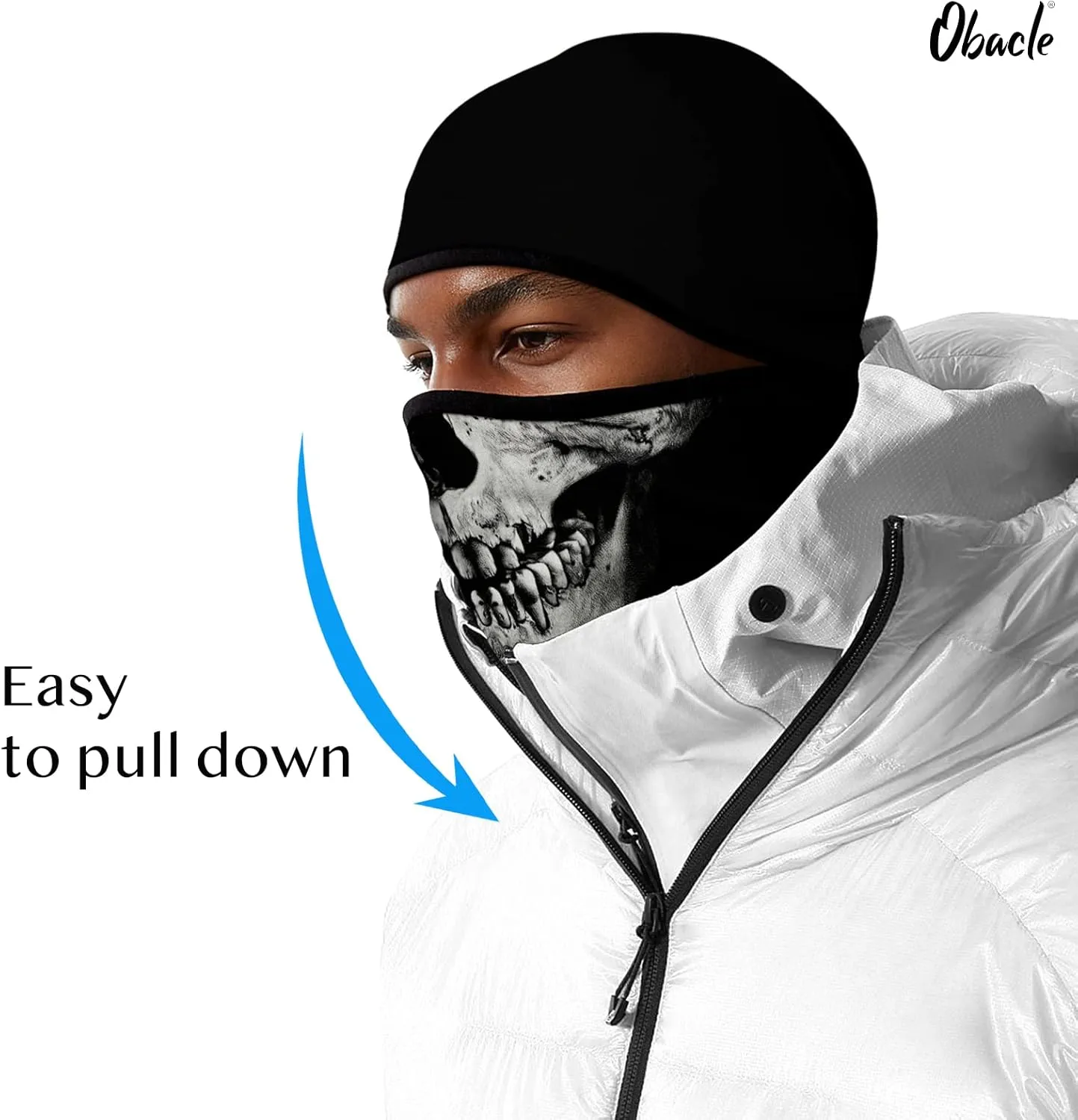 Obacle Balaclava Face Mask Men Women for Winter Cold Weather Ski Cycling Hunting