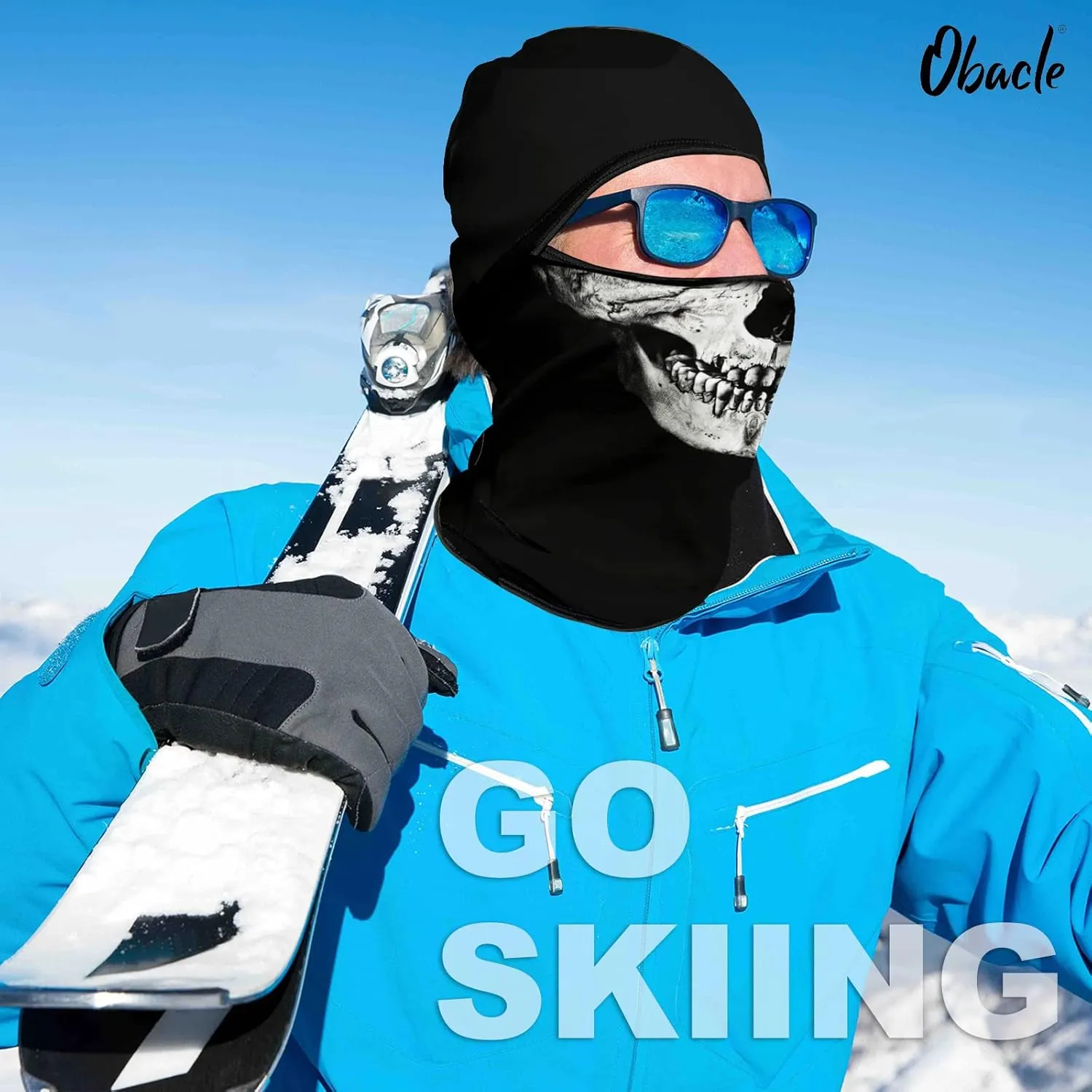 Obacle Balaclava Face Mask Men Women for Winter Cold Weather Ski Cycling Hunting