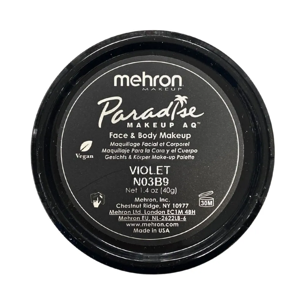 Paradise Face Paint By Mehron - Violet 40gr