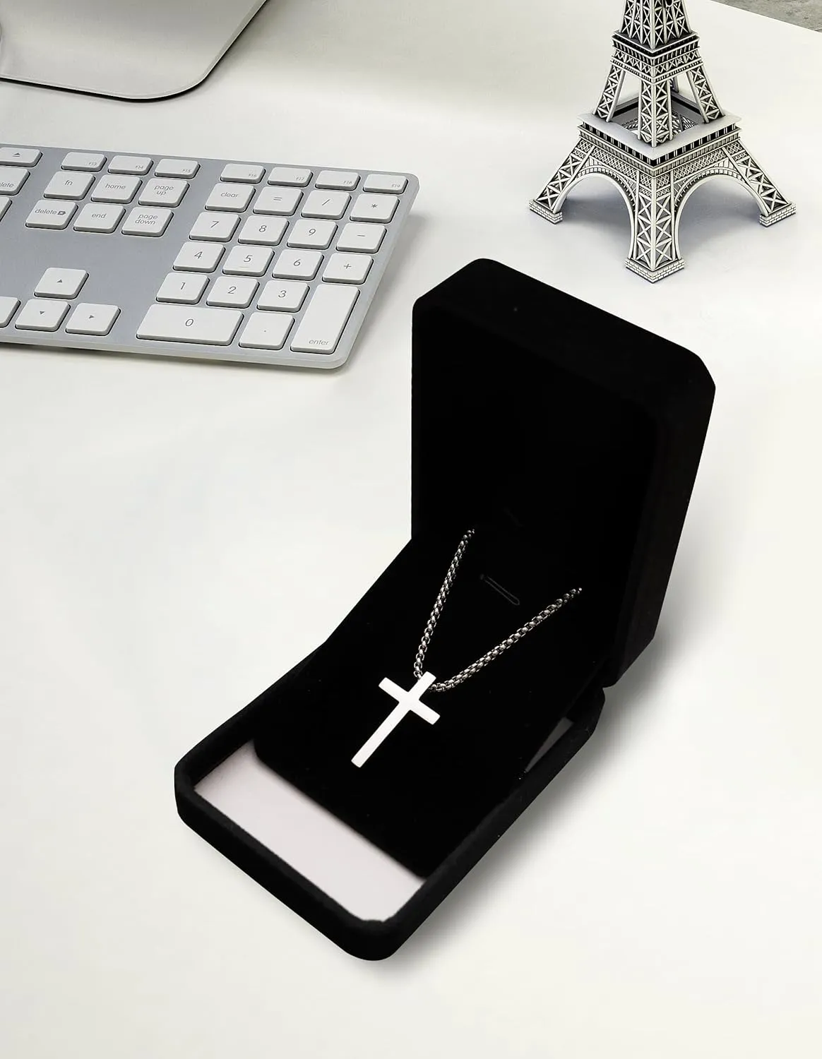 Pardon Cross Milagrosa Medalla Pendant Necklace for Women Men Christian Easter Gifts, Cruz Del Perdon Catolica with St Benedict and Milagrosa Medal, Cruz De Caravaca,Regalo Religioso Cat??lico De Para Hombres Y Mujeres