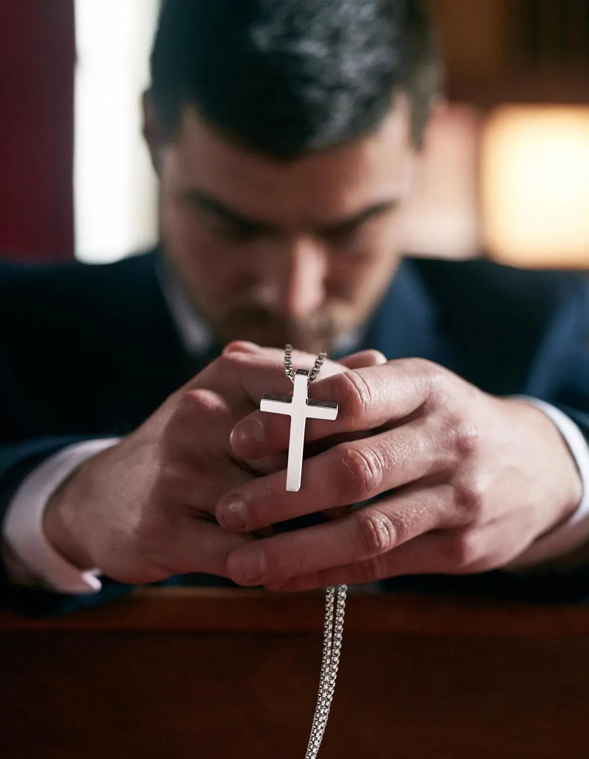 Pardon Cross Milagrosa Medalla Pendant Necklace for Women Men Christian Easter Gifts, Cruz Del Perdon Catolica with St Benedict and Milagrosa Medal, Cruz De Caravaca,Regalo Religioso Cat??lico De Para Hombres Y Mujeres