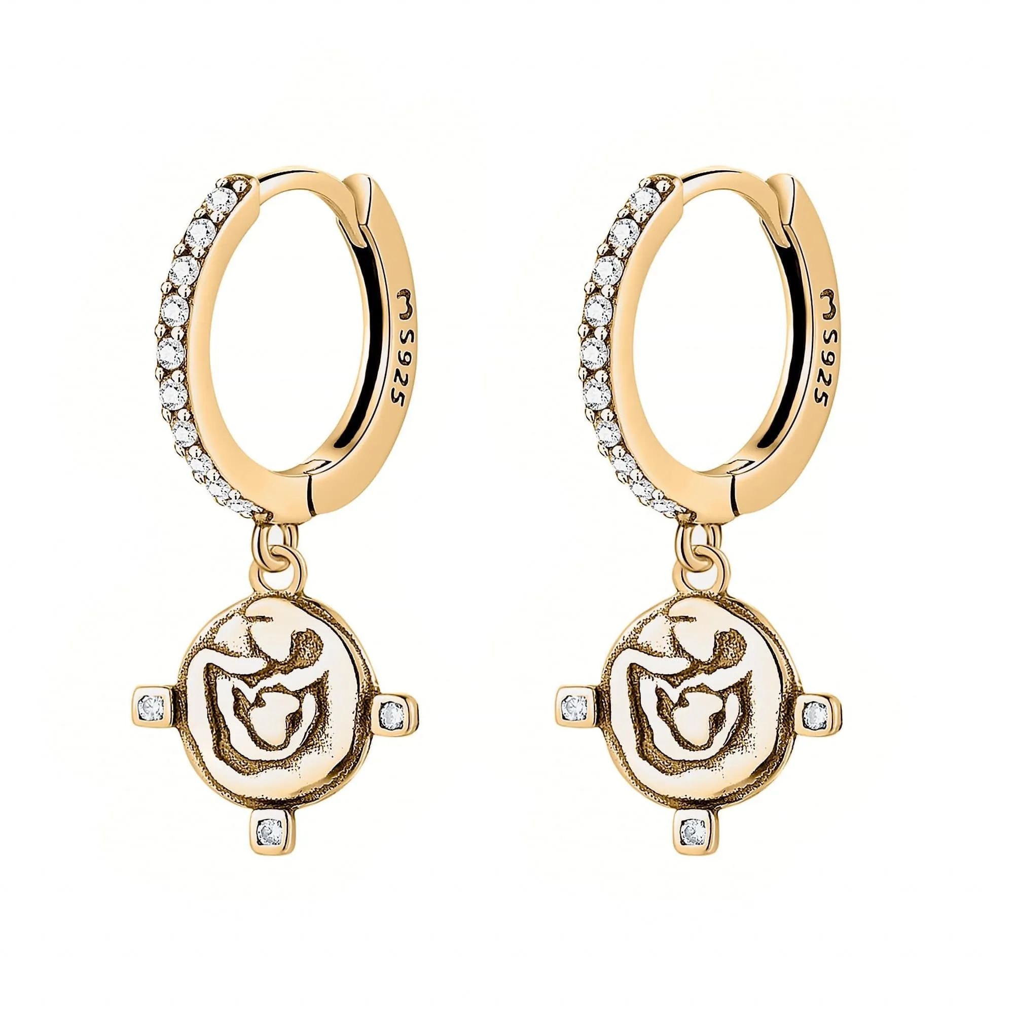 "Aztec" Earrings