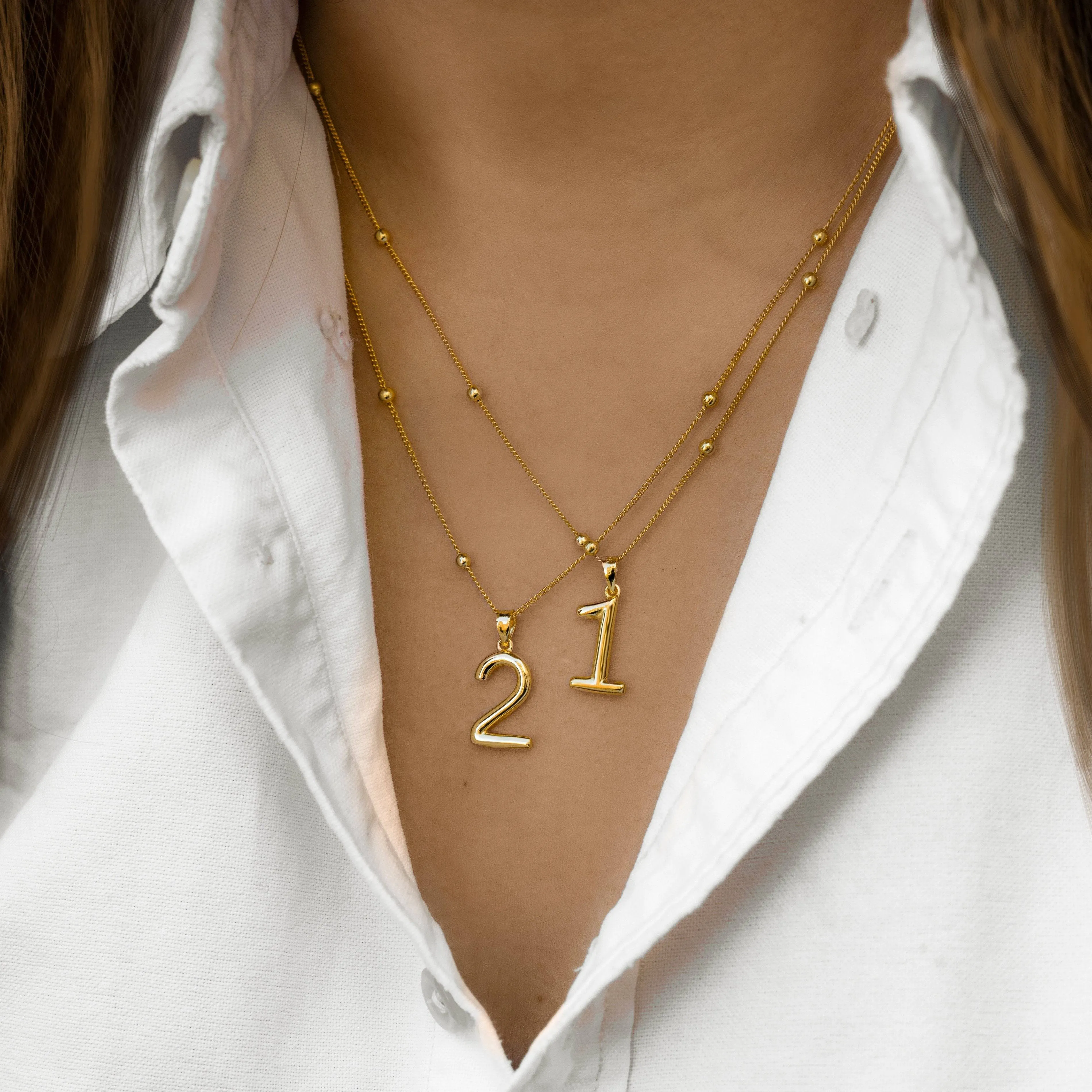 "Numerical" Necklace
