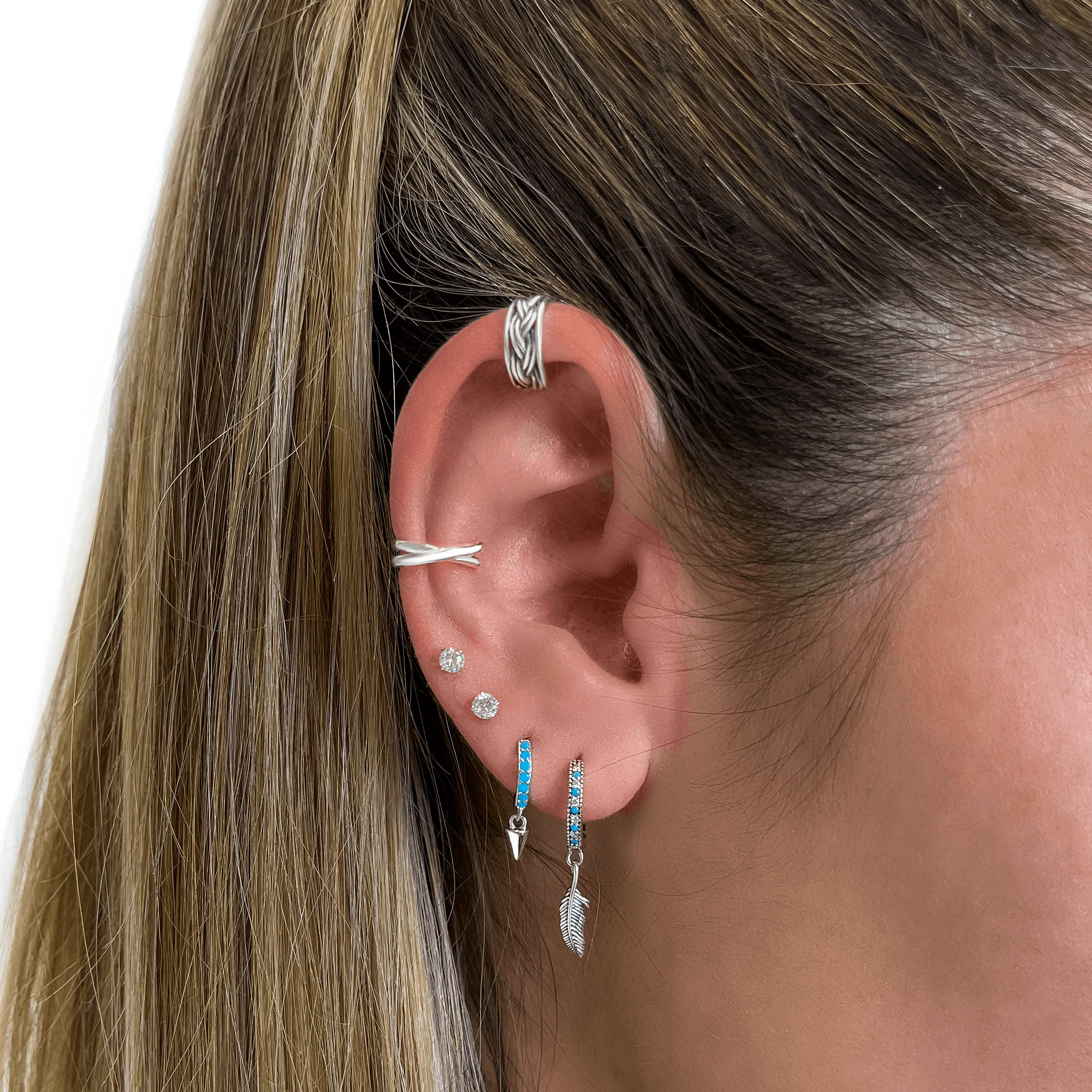 "Rustic Ear-Cuffs" Earrings