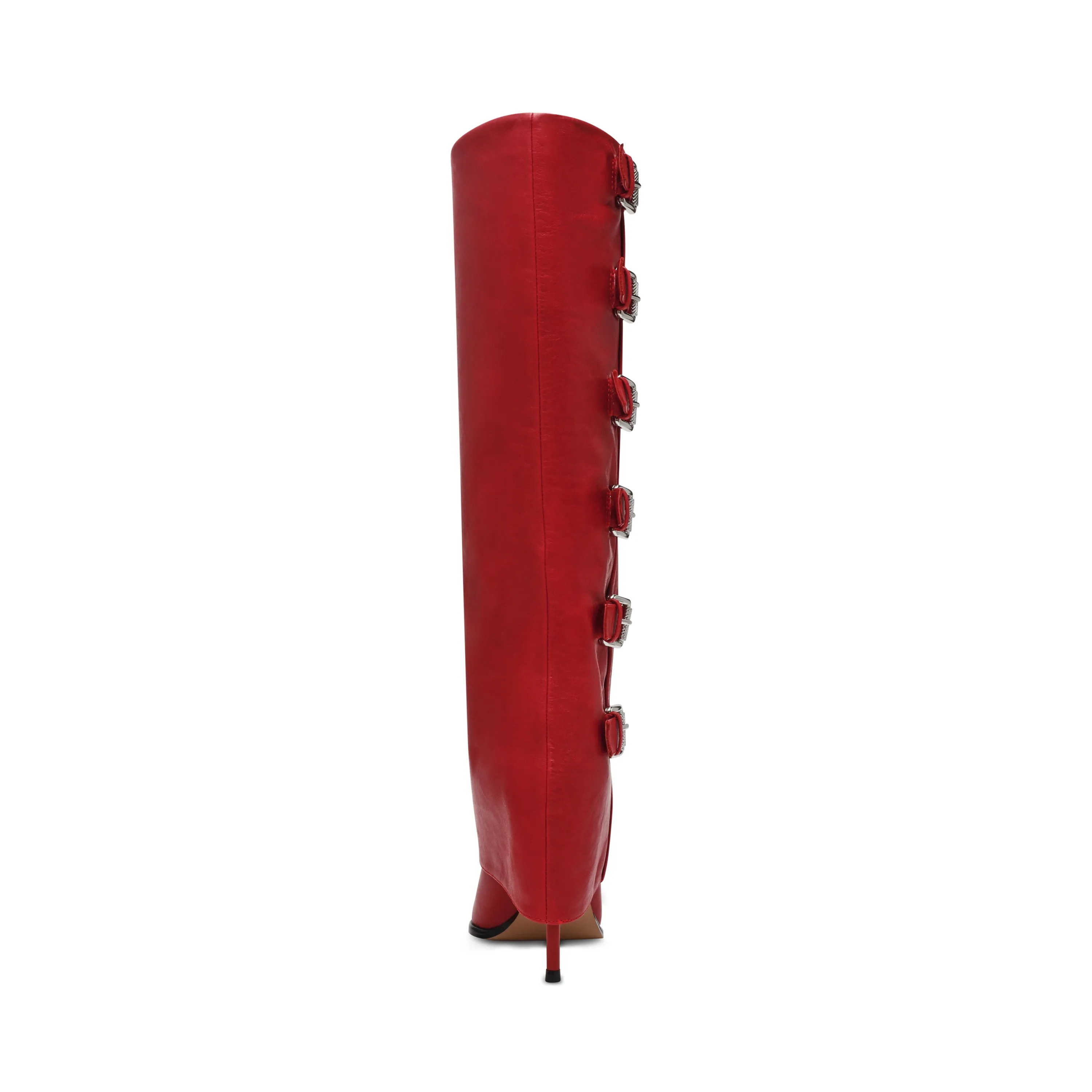 SHOUT-OUT RED LEATHER