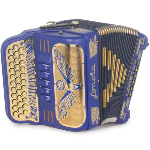 Sonola Loreto II Ultra Compacto Acordeón 5 Registros FA Azul Oscuro Mate