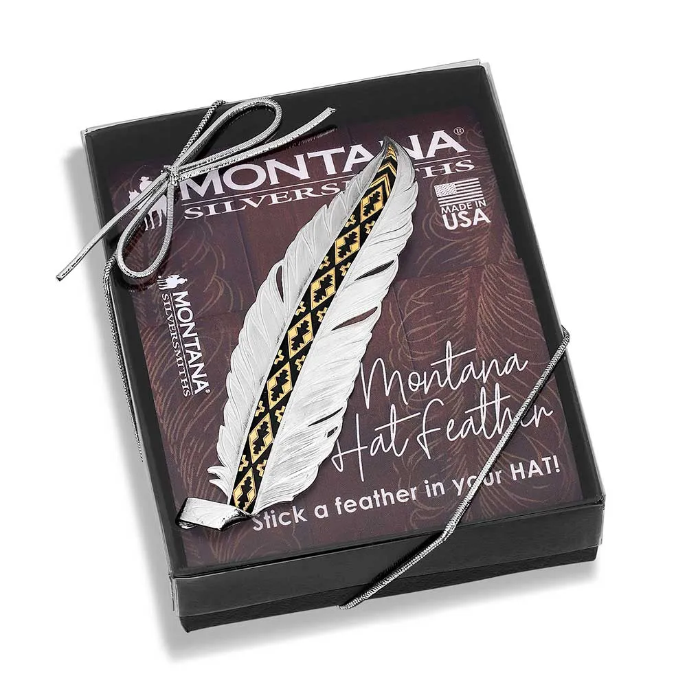Southwestern Cowboy Hat Feather