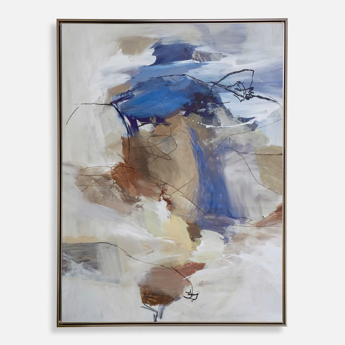 SUBTLE NUANCES FRAMED CANVAS